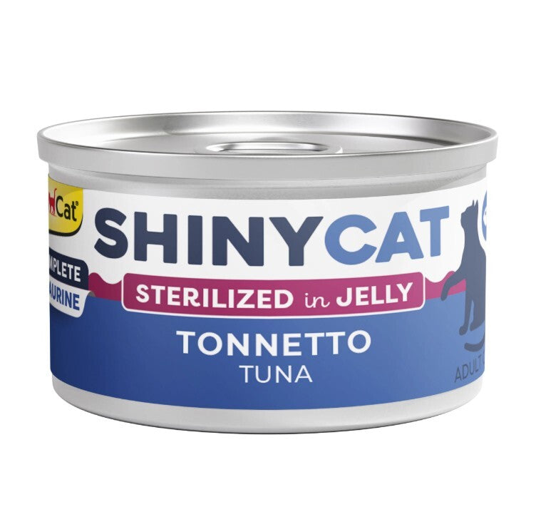 Gimcat Shinycat Sos İçinde Jelly Ton Balıklı Kısırlaştırılmış Kedi Konserve Maması 70 GR | SRC: Barcode: 4002064416786